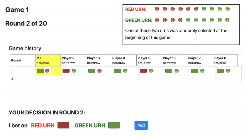 Figure E.2 of the paper: the all treatment screen in round 2